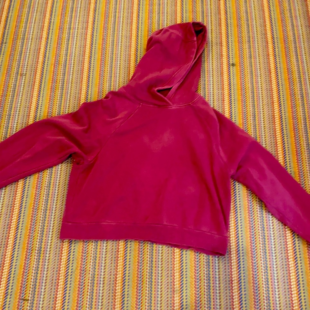 dark red hoodie very soft from forever 21 never really wore it  no tag